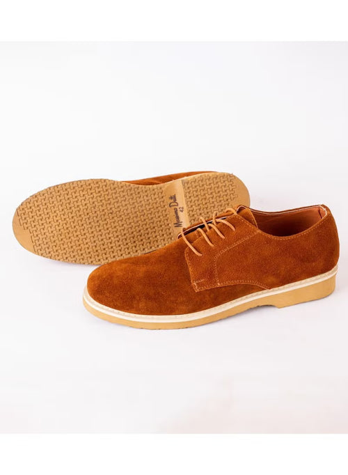 Amber Suede Derby
